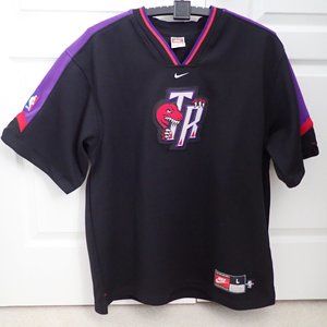 Vintage  Authentic Toronto Raptors Shooting Shirt Sz L